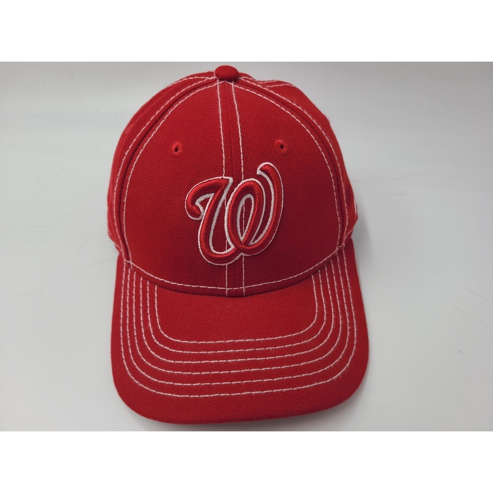 Youth Washington Nationals New Era 9Forty Snapback Hat Cap Boys MLB Baseball Red